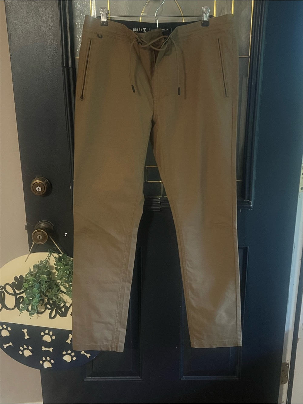 Roark Olive/Tan Men’s Drawstring Chinos